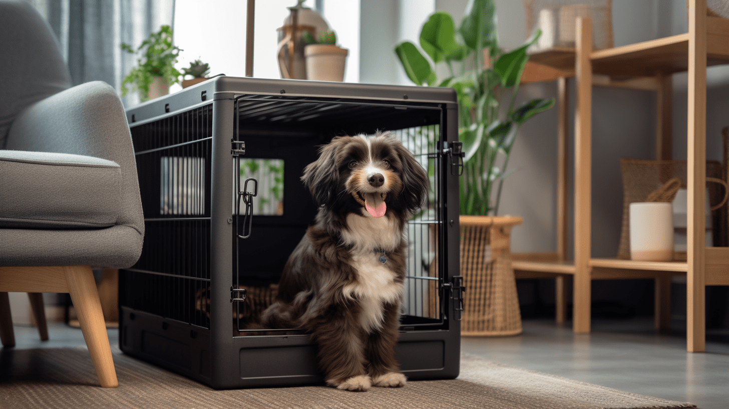 Why Crate/kennel training your dog is a good idea.